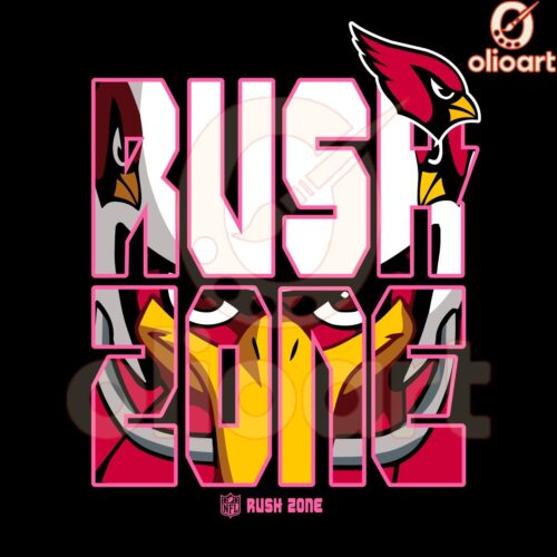 Arizona Cardinals NFL Rush Zone Team PNG Design