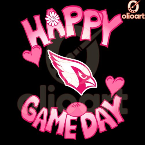 Arizona Cardinals Valentines Day SVG Celebrate Gameday Love