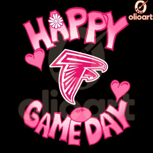 Atlanta Falcons Valentines Day SVG Celebrate Love Gameday