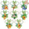 Bundle Watercolor Minnie Head Winnie Pooh Patricks PNG