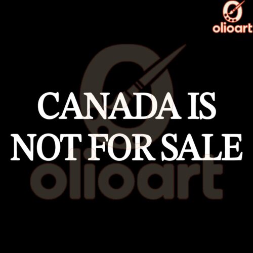 Canada Is Not for Sale USCanada Merger SVG Design