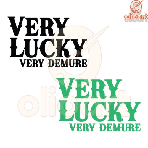 Charming Lucky St Patricks Day SVG Design