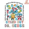 Checkered Stand Out Dr. Seuss PNG