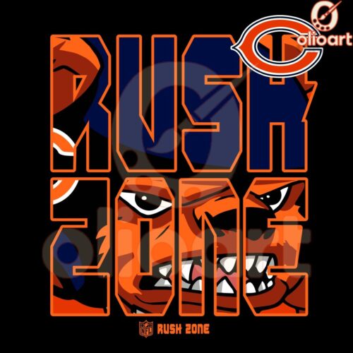 Chicago Bears NFL Rush Zone Series Team PNG Download