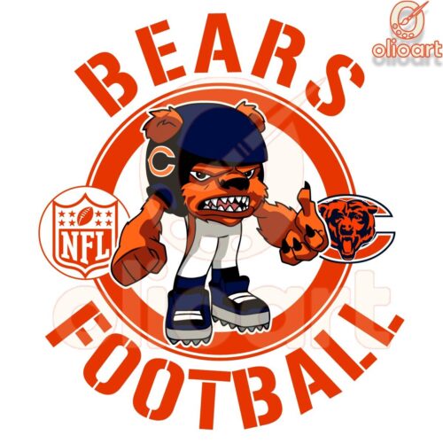 Chicago Bears NFL Season of the Guardians PNG