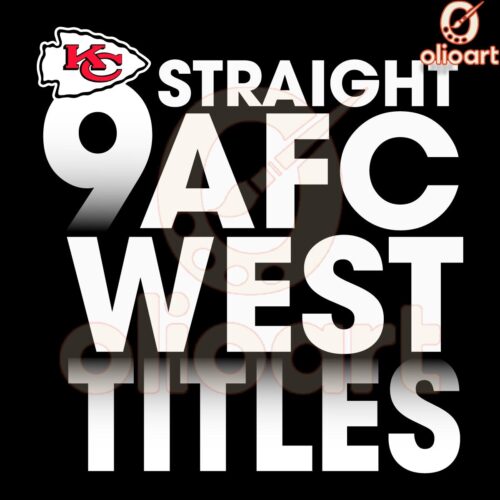 Chiefs Dominate 4 AFC West Titles Our Time Is Now SVG