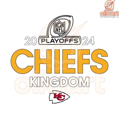 Chiefs Kingdom SVG 2024 NFL Playoffs Kansas City Pride