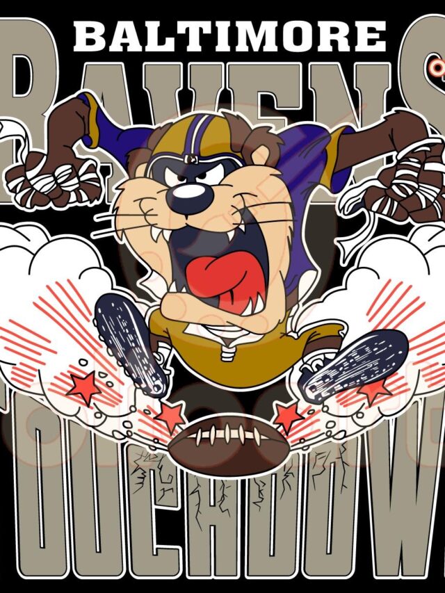 Touchdown Fun! NFL x Looney Tunes SVG & PNG Designs for Fans