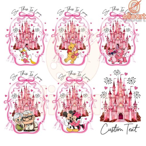 Disney Castle Bundle So This Is Love PNG