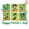Happy St. patrick's Day Disney Collage PNG