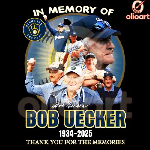 In Memory Of Bob Uecker 1934 2025 Thank You For The Memories PNG