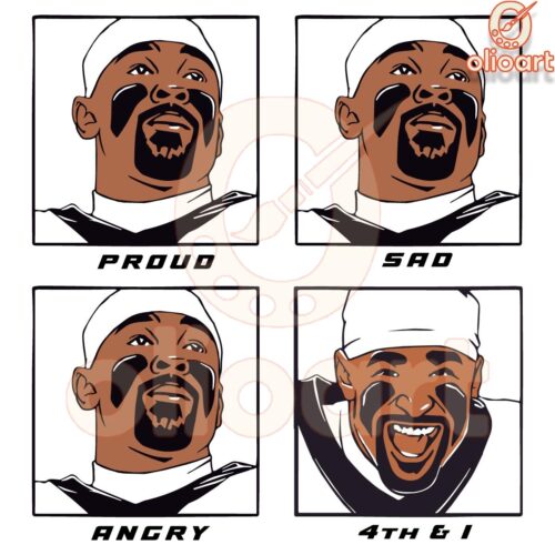 Jalen Hurts Meme Madness Hilarious Faces SVG Design