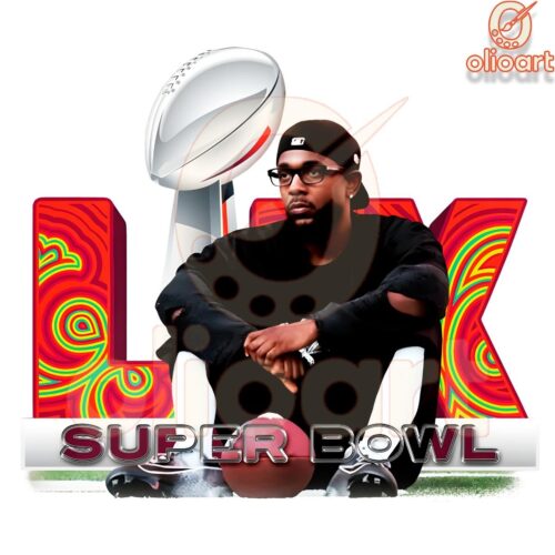 Kendrick Lamar Super Bowl LIX Halftime Show Logo PNG