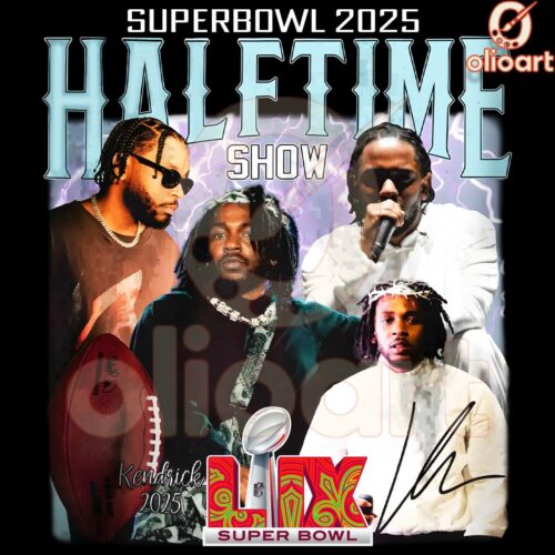 Kendrick Lamars 2025 Super Bowl Halftime Show PNG Design