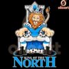 King Of The North Detroit Lions Mascot PNG
