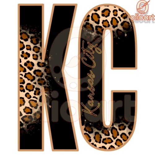 Leopard Kansas City Chiefs PNG Design