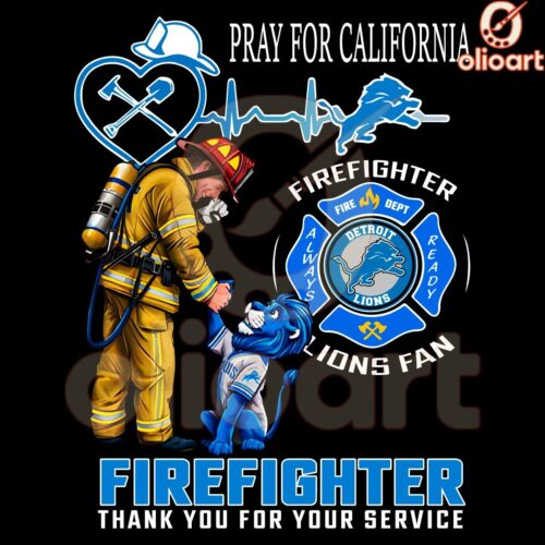 Lions Honor California Firefighters Thank You PNG Tribute