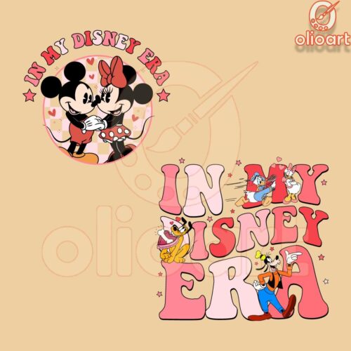 Living My Disney Valentine Era SVG PNG Download