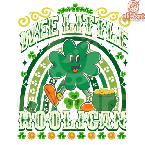 Lucky Clover Rainbow PNG for Wee Little Hooligans