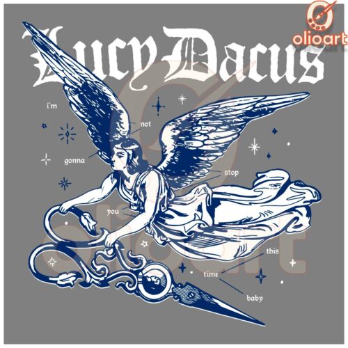 Lucy Dacus Angel SVG Im Not Stopping You This Time Baby