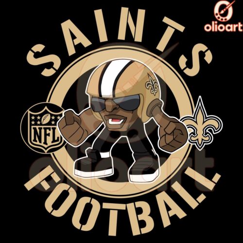 New Orleans Saints NFL Guardians Season in PNG Style