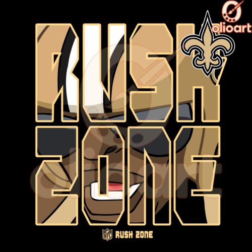 New Orleans Saints NFL Rush Zone Series Team PNG