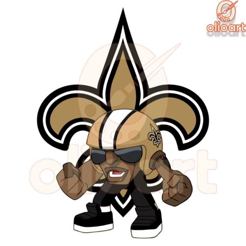 New Orleans Saints Rusher NFL Rush Zone PNG