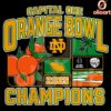 Notre Dame Fighting Irish 2025 Orange Bowl Champs SVGPNG