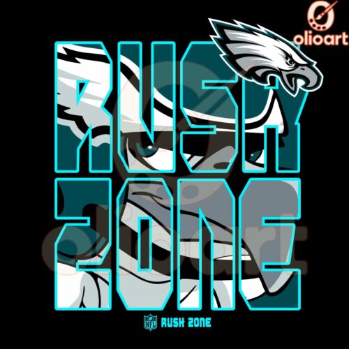 Philadelphia Eagles NFL Rush Zone Team PNG Art