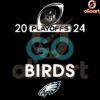 Philadelphia Eagles SVG Go Birds in the 2024 NFL Playoffs