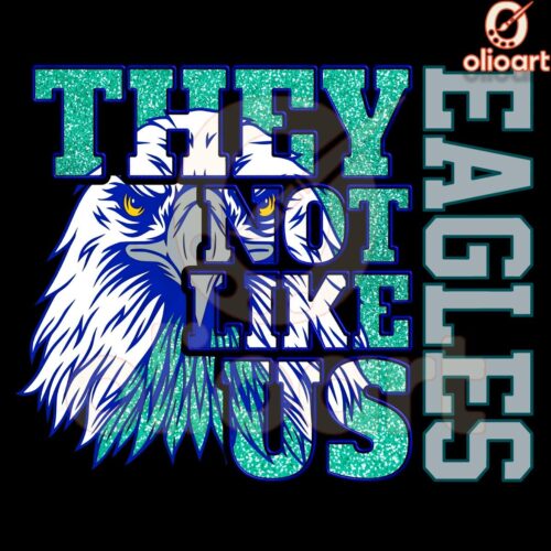 Philly Pride They Not Like Us Eagles SVGPNG Design