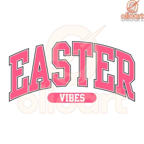 Pink Easter Day SVG for Ultimate Easter Vibes