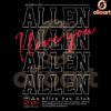 Queen City Love Allen Fan Club Buffalo Bills SVG Design