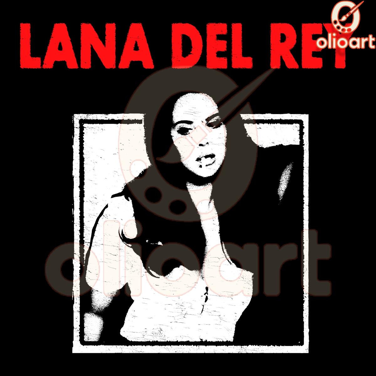 Retro 90s Lana Del Rey PNG Design