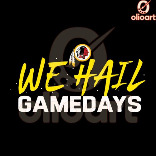 Ryan Wetzel Mt We Hail Gameday Art Washington Commanders PNG