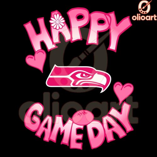 Seattle Seahawks Valentines Day SVG Celebrate Love Gameday