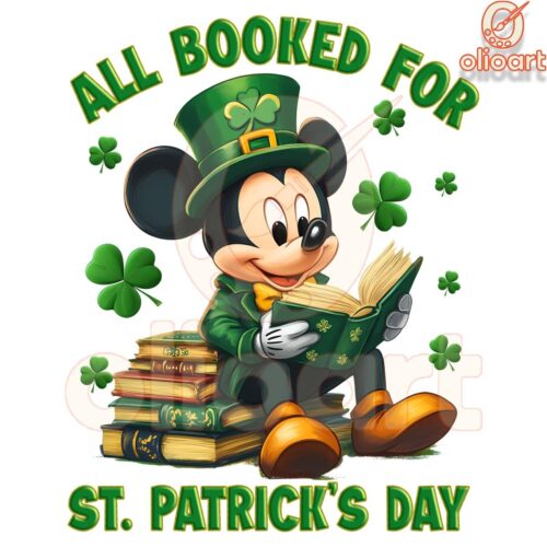 St Patricks Day Magic Mickey Mouse PNG Delight