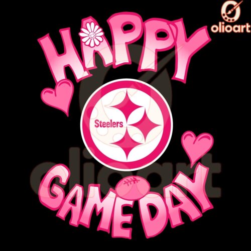 Steelers Love Valentines Day SVG for a Happy Gameday