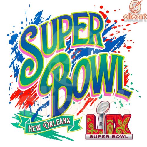 Super Bowl 2025 New Orleans NFL Football PNG Spotlight