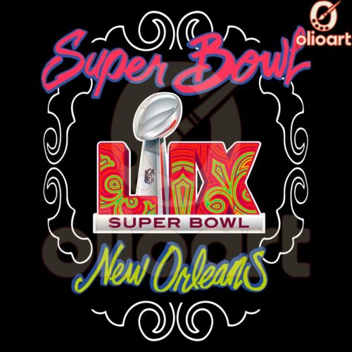 Super Bowl LIX 2025 New Orleans PNG Download