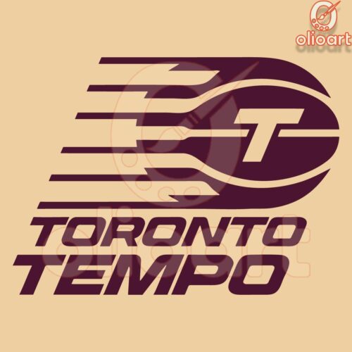 Toronto Tempo WNBA Basketball Logo in SVG Format