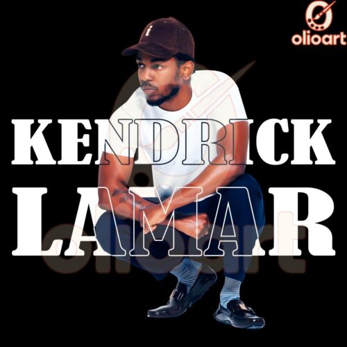 Vintage Kendrick Lamar Rapper Halftime Show 2025 SVGPNG