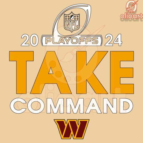 Washington Commanders SVG 2024 NFL Playoffs Ready