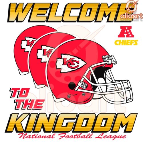 Welcome to the Chiefs Kingdom NFL Kansas City SVGPNG