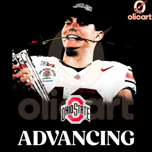 Will Howard Rose Bowl Magic Ohio State Buckeyes Football PNG