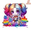 60 PNGs of Harley Quinn Cartoon for Autism Awareness