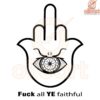 Anti Antisemitism Fuck All Ye Faithful SVG