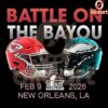 Battle on the Bayou Chiefs vs Eagles Showdown PNG