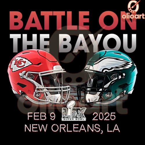 Battle on the Bayou Chiefs vs Eagles Showdown PNG