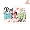 Best Mom Ever Minnie Mouse PNG Design for Moms Who Love Disney